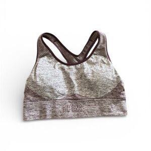 PINK Victoria's Secret Maroon Sports Bra, Small, like new